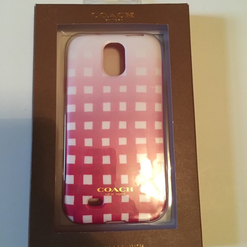 COACH Samsung Galaxy s4 case
